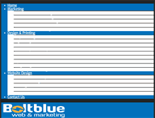 Tablet Screenshot of boltblue.com.au